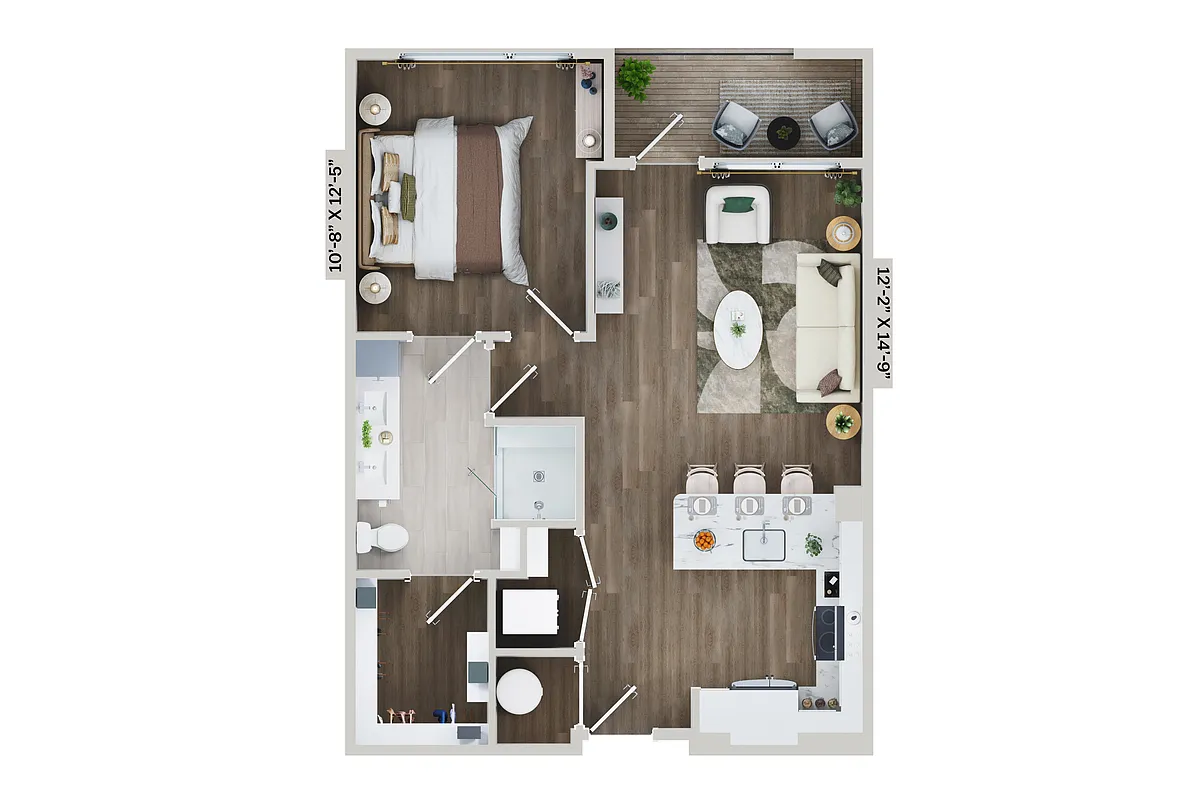 Floor plan A3A