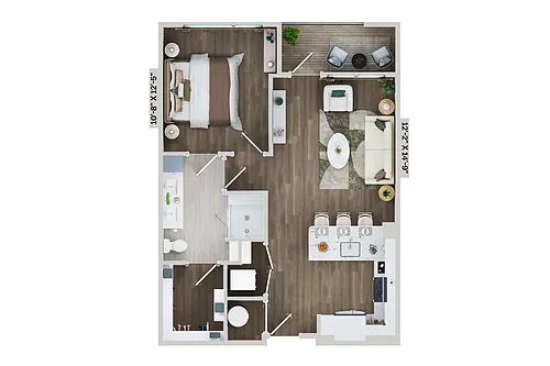 Floor plan A3A
