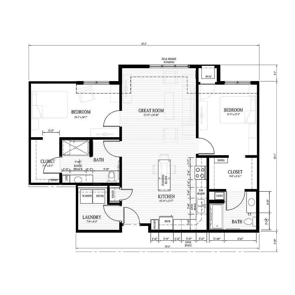 Floor plan LYNDALE