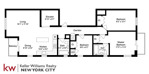 Rented by Keller Williams NYC