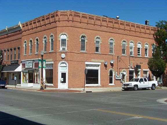Spacious apartment building
