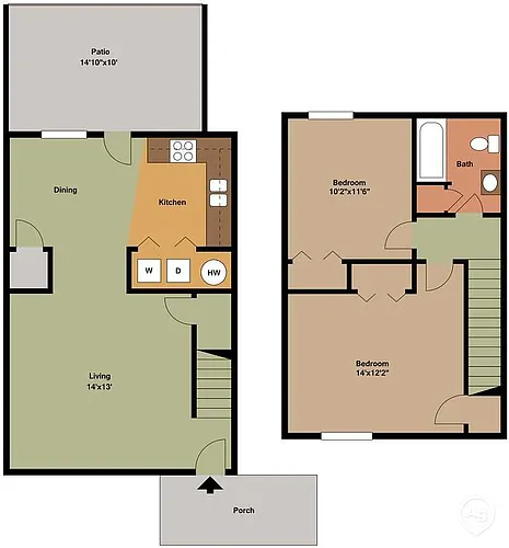 Floor plan 1526 Secretariat Blvd