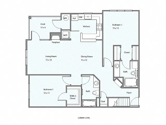 Floor plan Rose - Loft