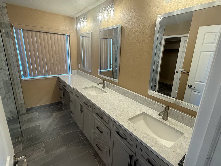 Master bathroom