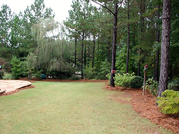 Private backyard retreat.