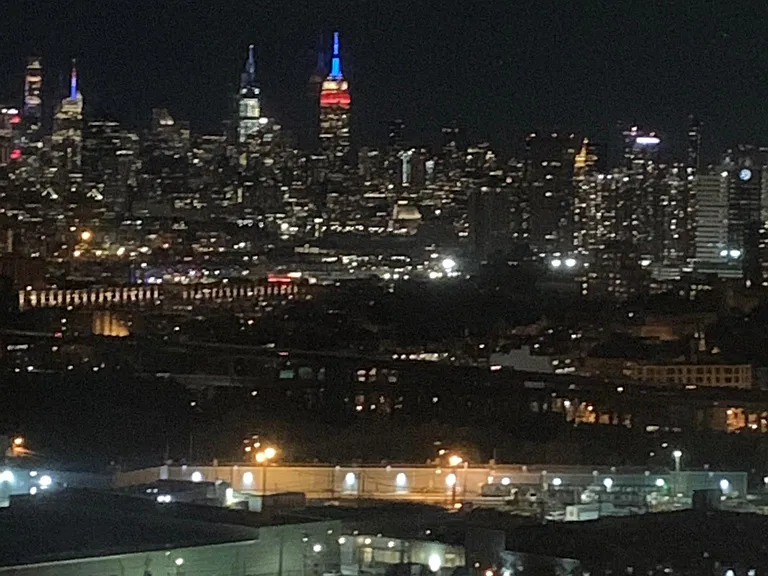 Night view from windows