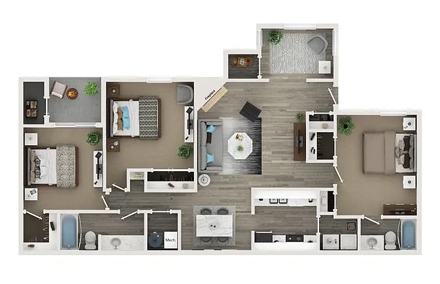 Floor plan C1