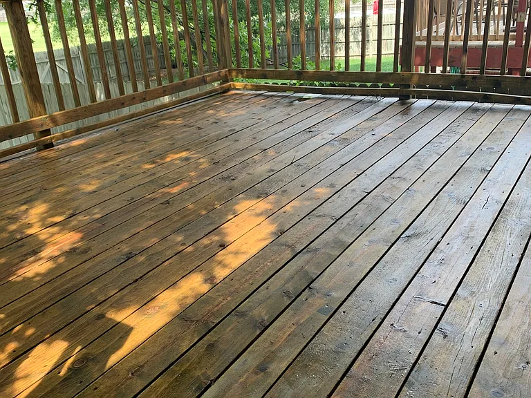 Deck off the Dining Area.