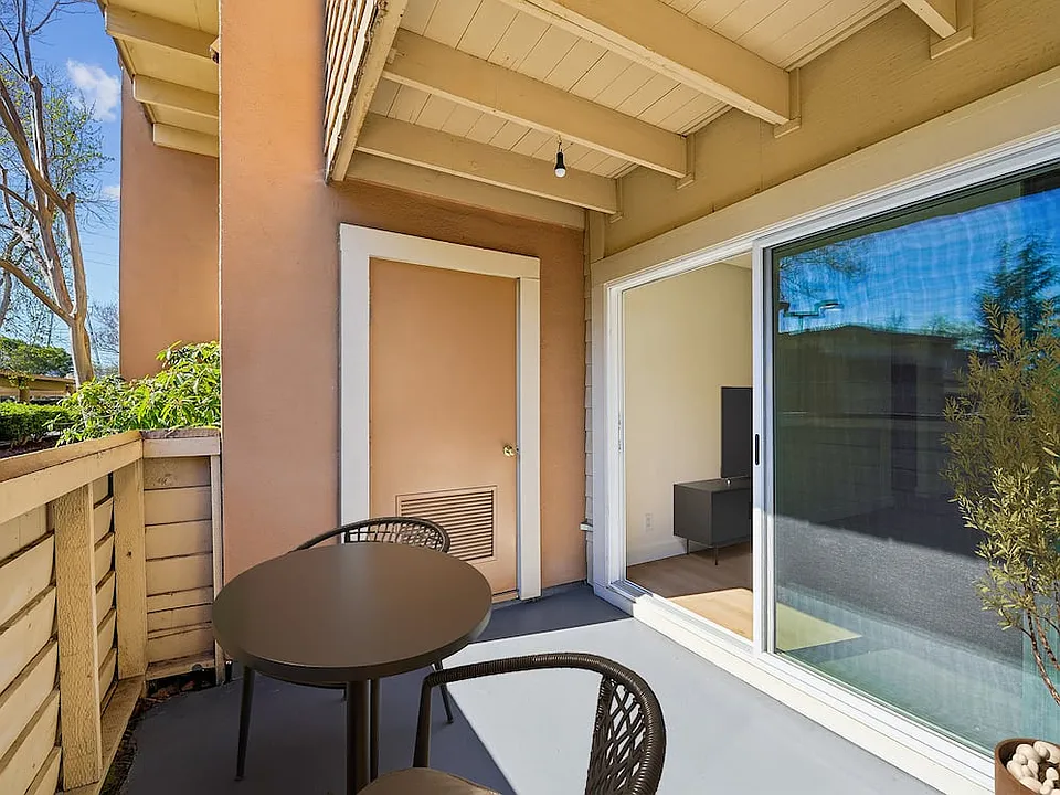 Private balcony