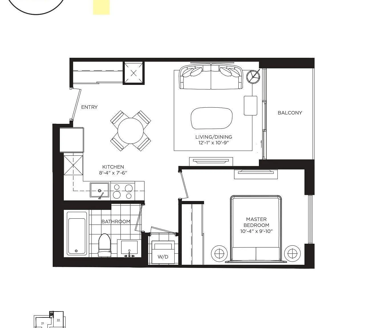 1 bed, $2,200 — Photo 2