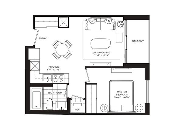2nd image of 4010 Eglinton Ave W #1122