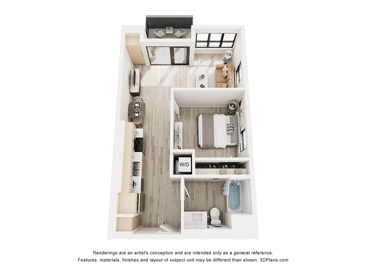 Floor plan 1BU3