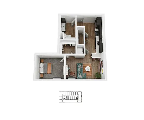 Floor plan Jefferson