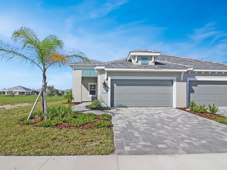 Three Year Old 1841 SF Villa! One-year minimum lease. Unfurnished 3 bedroom, home office, 2 bath, laundry room, Spacious 2-car garage with epoxy flooring!