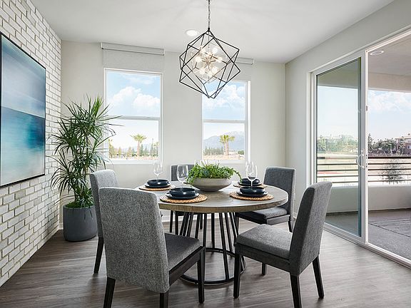 Tempo At The Resort Plan 2 Model Home Dining Room