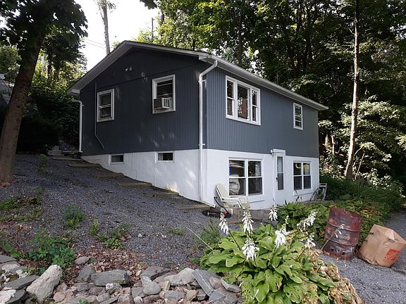 The lower floor of this home.
