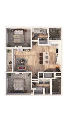 Floor plan B2
