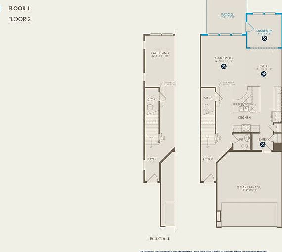 Bowman Floor Plan, Quick Move-In Home, Floor 1