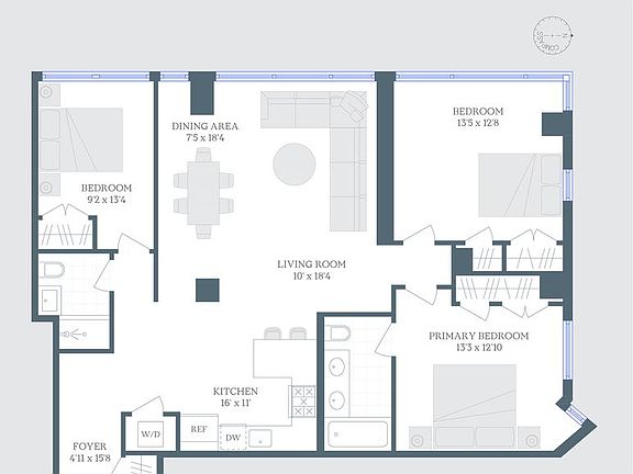 2nd image of 145 Park Pl APT 4G