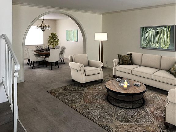 LR, DR view from Foyer