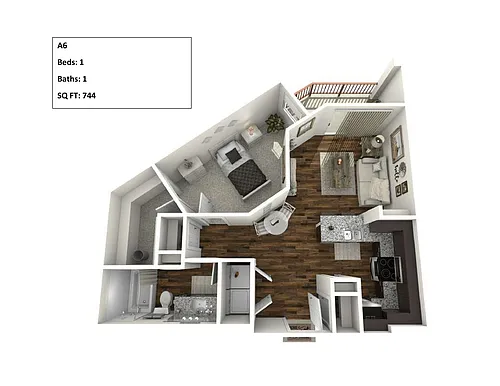 Floor plan A6