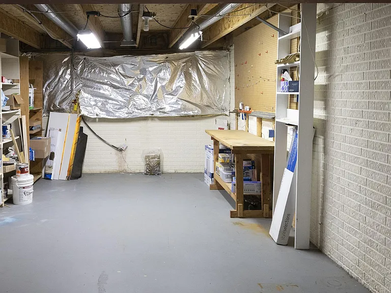 Basement workbench