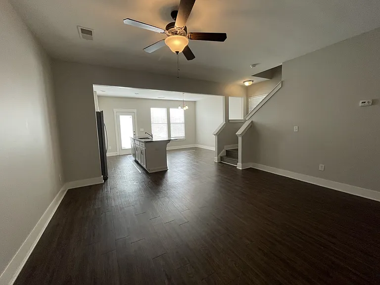 Living Room open to Kitchen