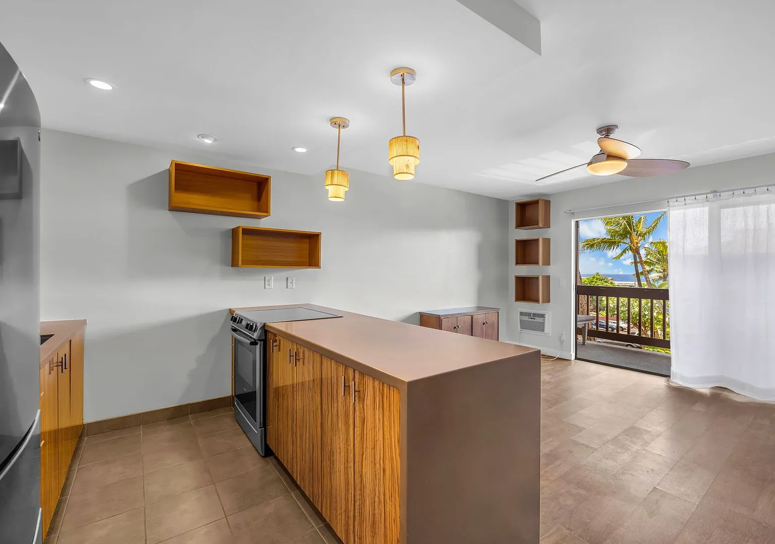 Ocean-View Studio Across from Honokowai Beach Furnished, Avail 8/15 — Photo 1