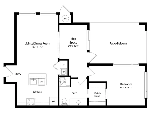 Floor plan Little Si