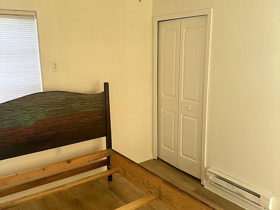 Bedroom. Bed frame can stay or go