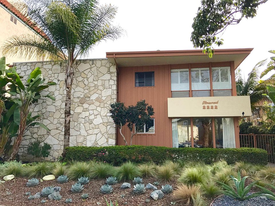 Front of the Complex with newly installed landscaping