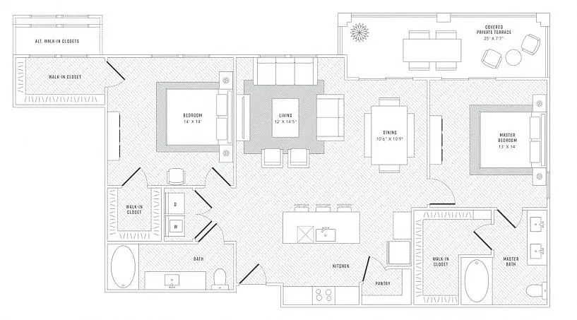 Floor plan B3