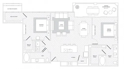 Floor plan B3