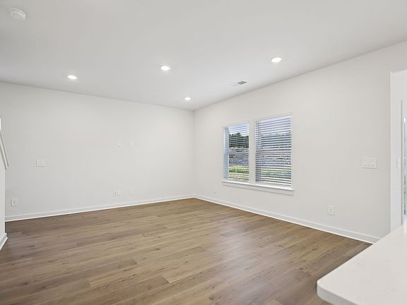 Spend family movie nights in the spacious great room.