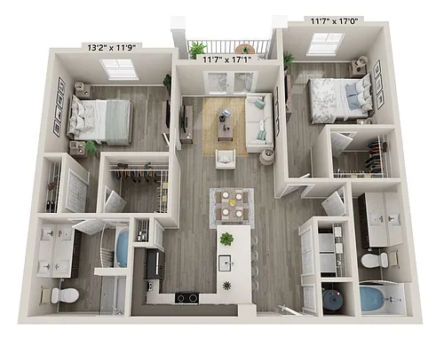 Floor plan B2