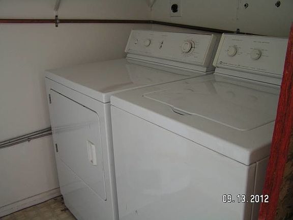 Washer and Dryer Closet