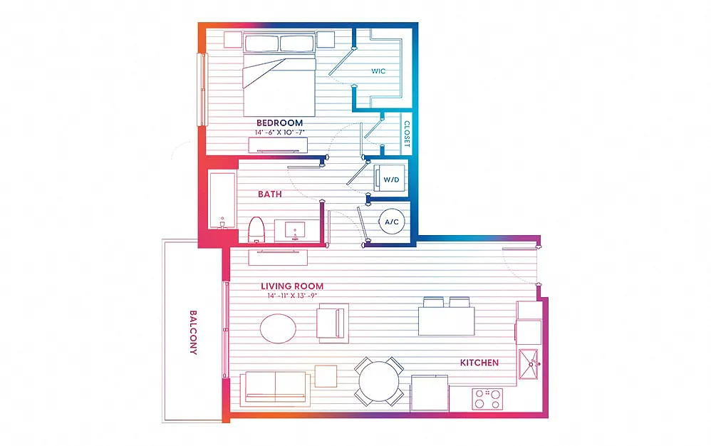 Floor plan A1-N