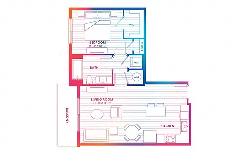 Floor plan A1-N