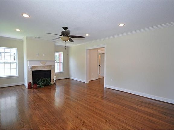 Living room looking towards the entrance to dining area.
