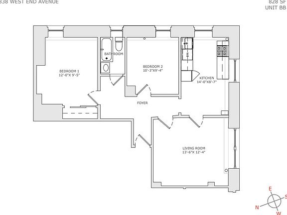 2nd image of 838 W End Ave #Bb