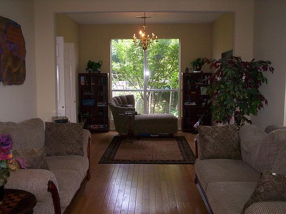 View to formal dining, currently a quiet sitting area