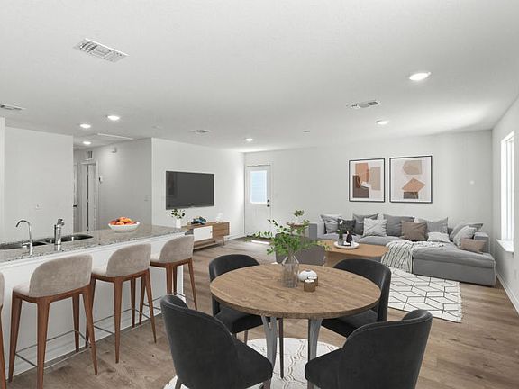 Spacious Dining Area Kitchen