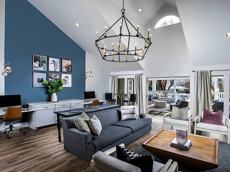 The clubhouse expands out to our lavish deck