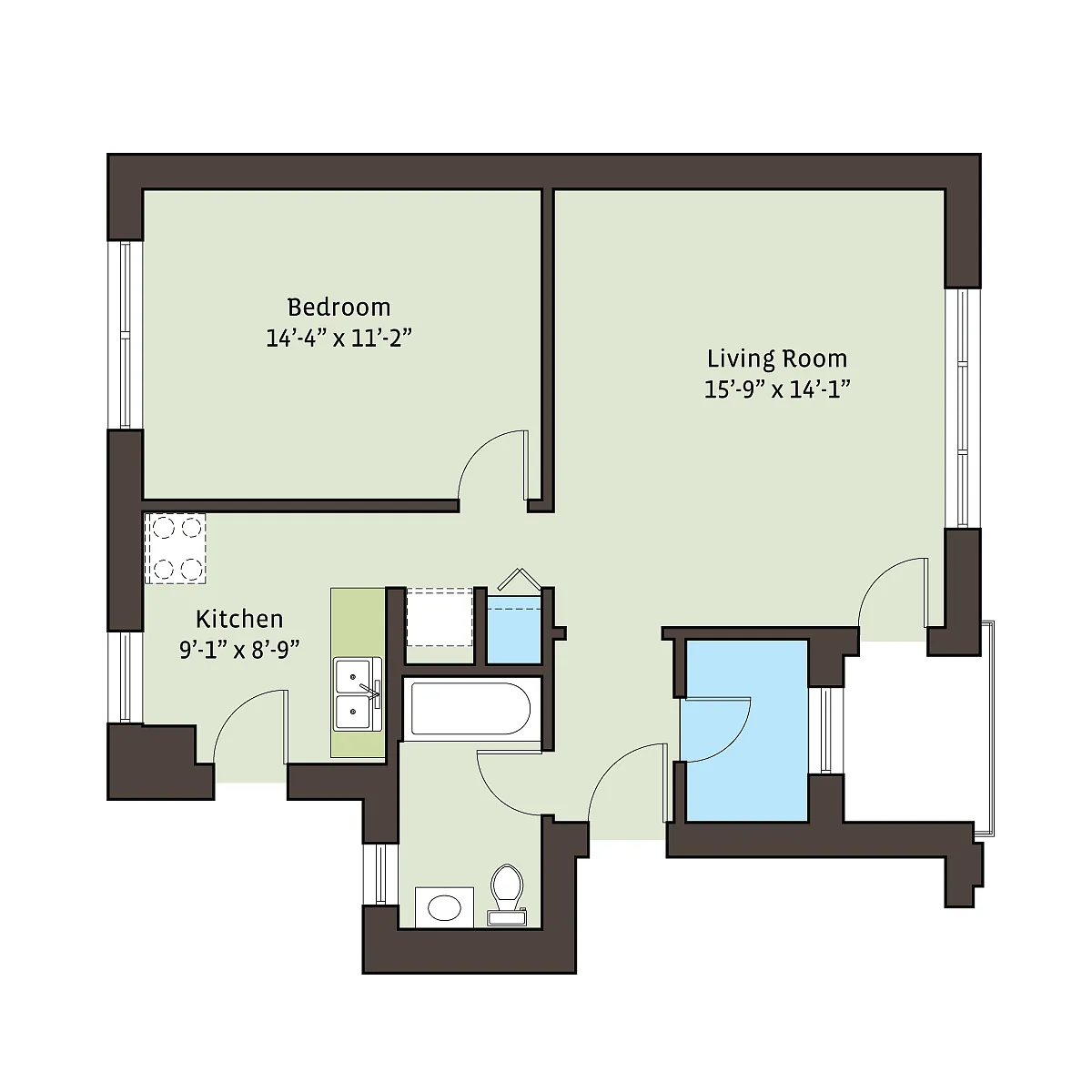 Floor plan mplc1bD