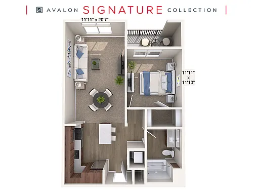 Floor plan A5-B-Wal