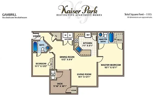 Floor plan Gambrill
