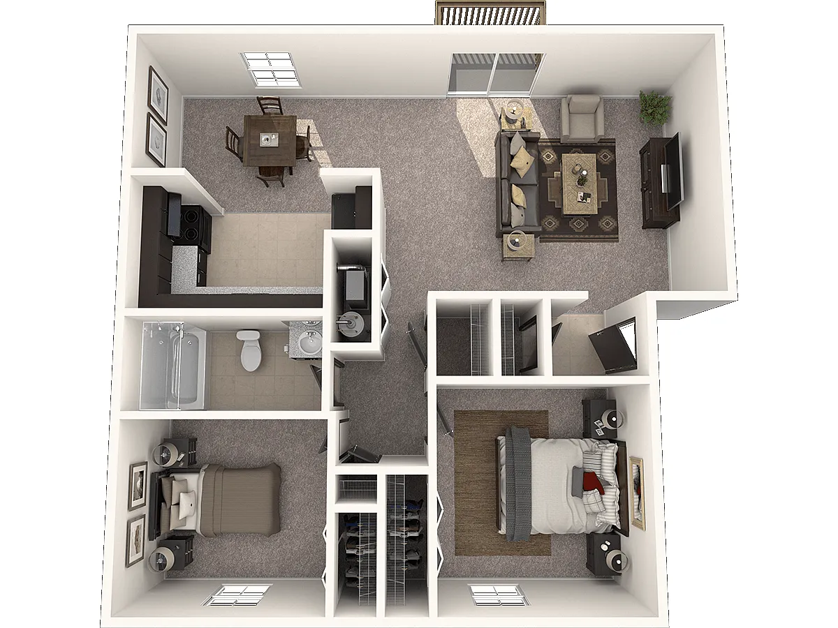 Floor plan The Addison