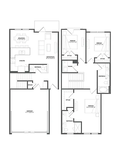 Floor plan TH1