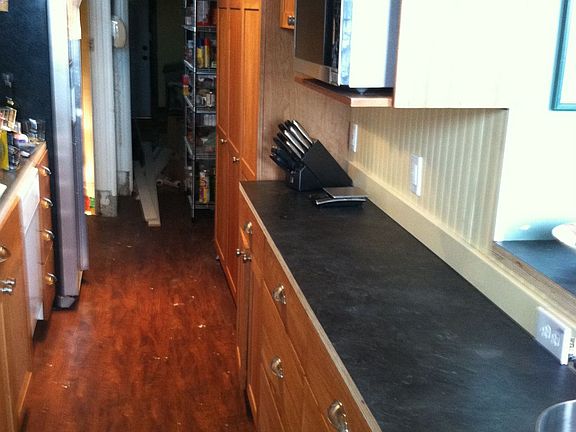 Cherry cabinetry