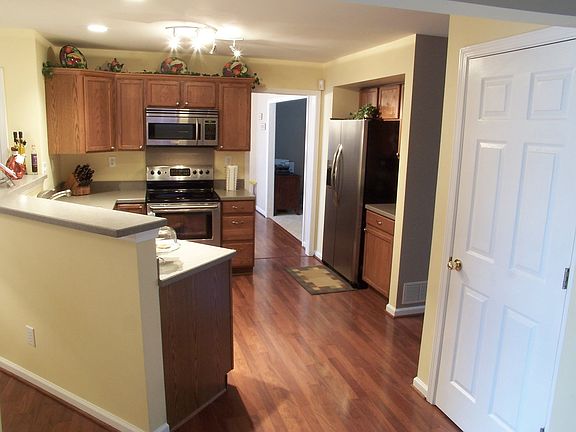 Kitchen with SS Appliances